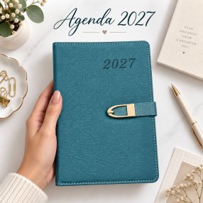 Agenda 2027 en Español con Broche Magnético