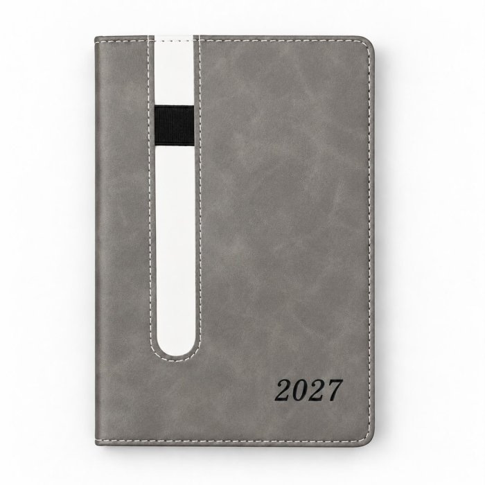 Agenda 2027 en Español con Porta Bolígrafo Integrado