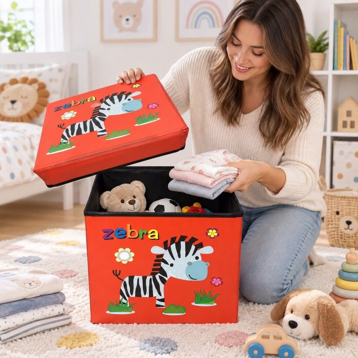 Caja Infantil Organizadora con Diseño – Color Surtido