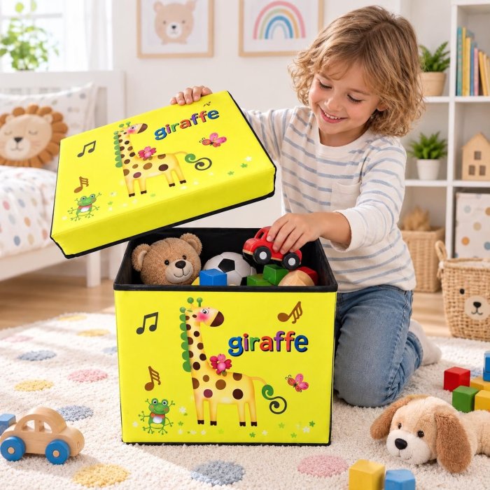 Caja Infantil Organizadora con Diseño – Color Surtido