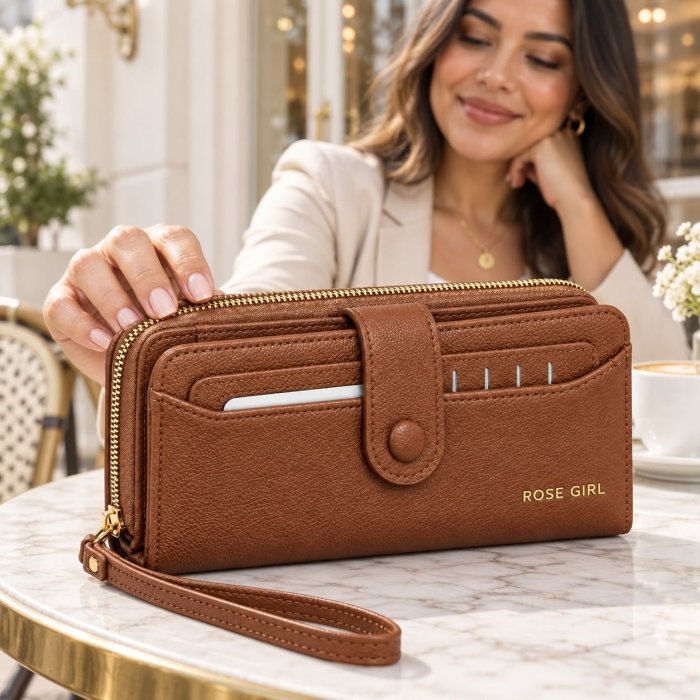 Cartera para Dama Elegante y Funcional 19.5 cm