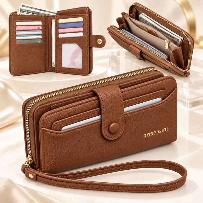 Cartera para Dama Elegante y Funcional 19.5 cm