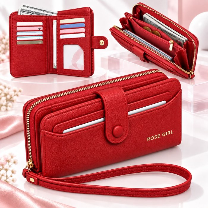 Cartera para Dama Elegante y Funcional 19.5 cm