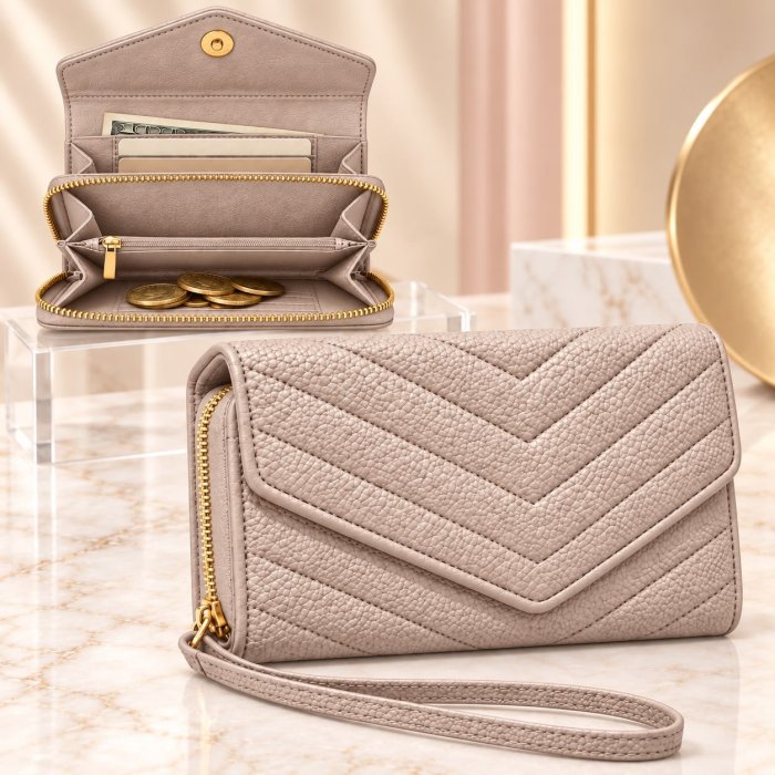 Cartera para Dama Elegante y Funcional 17.5 cm