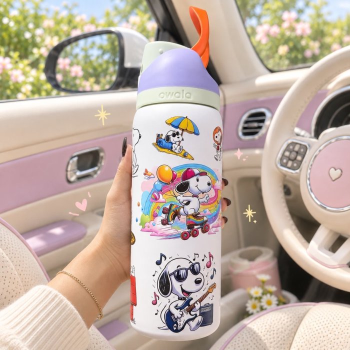 Termo Tipo Owala Snoopy 32 oz / 945 ml