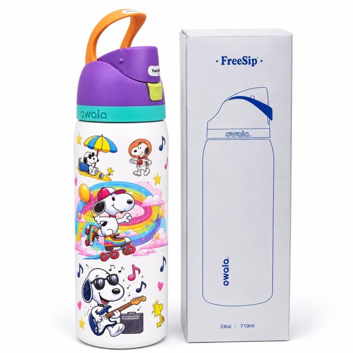 Termo Tipo Owala Snoopy 32 oz / 945 ml