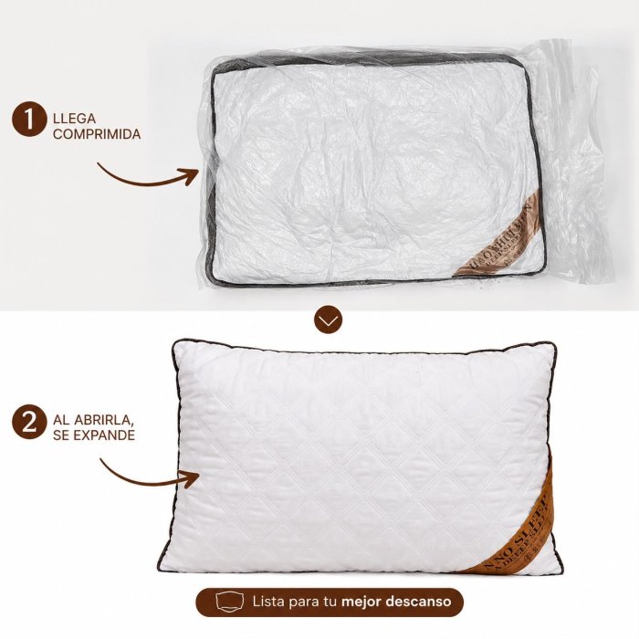 Almohada Premium Acolchada para Descanso