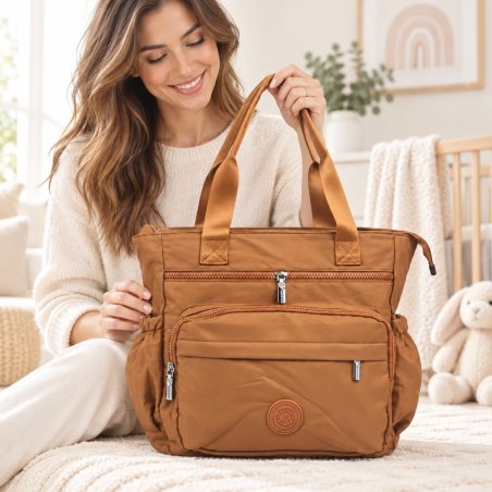 Bolsa Tipo Pañalera Multifuncional 34x15x34 cm