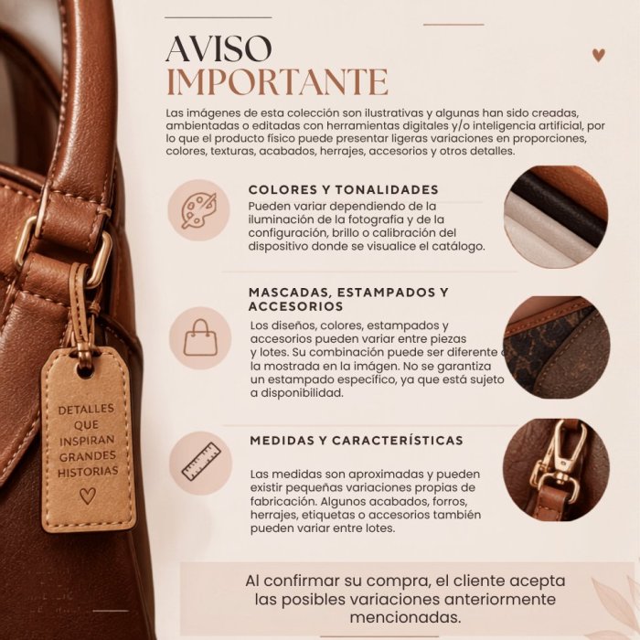 Bolsa Dama Ejecutiva Texturizada 32x13x26 cm