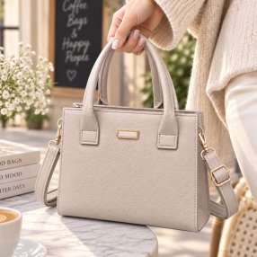 Bolsa Dama Mini Ejecutiva con Correa 23x6x16.5 cm