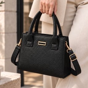 Bolsa Dama Mini Ejecutiva con Correa 23x6x16.5 cm