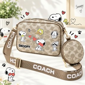 Crossbody Dama con Monedero y Diseño de Personaje 21x8x16 cm