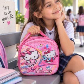 Lonchera Infantil Térmica con Diseños de Personajes en Tendencia
