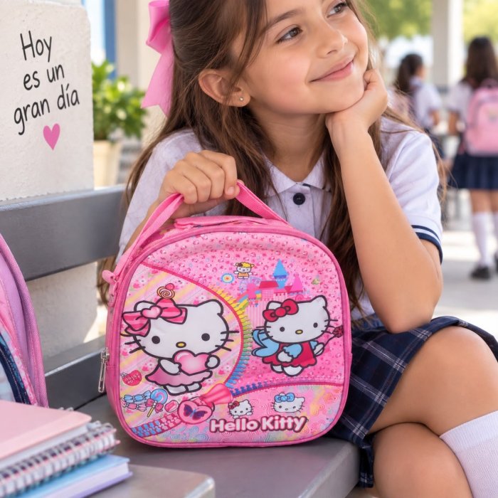 Lonchera Infantil Térmica con Diseños de Personajes en Tendencia