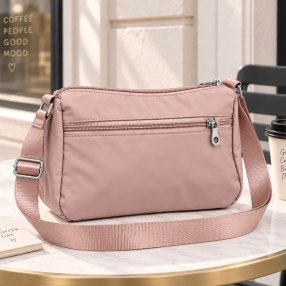 Crossbody Dama Ligera con Correa Ancha 29x9x19 cm