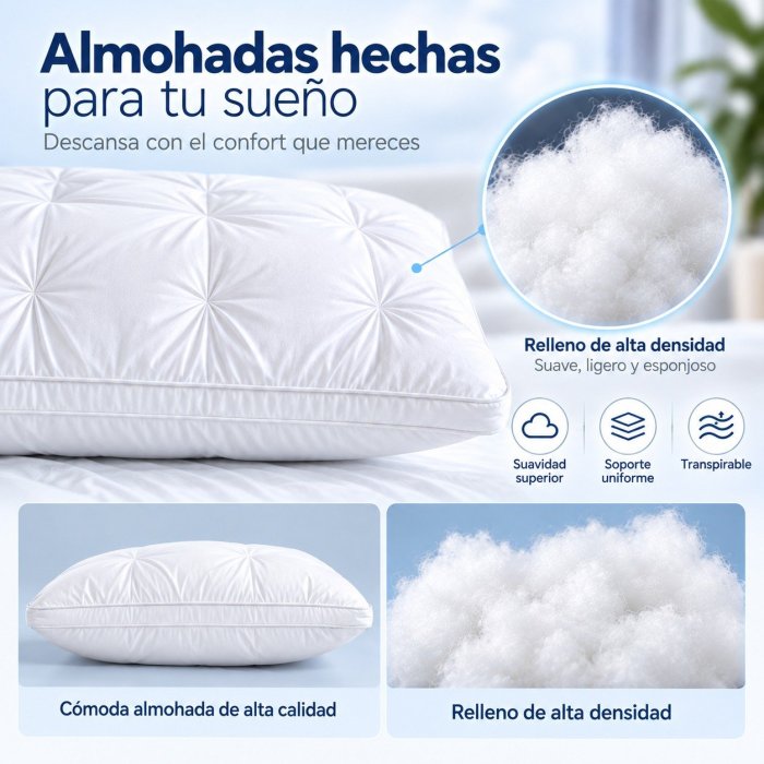 Almohada Premium Calidad Hotel 5 Estrellas