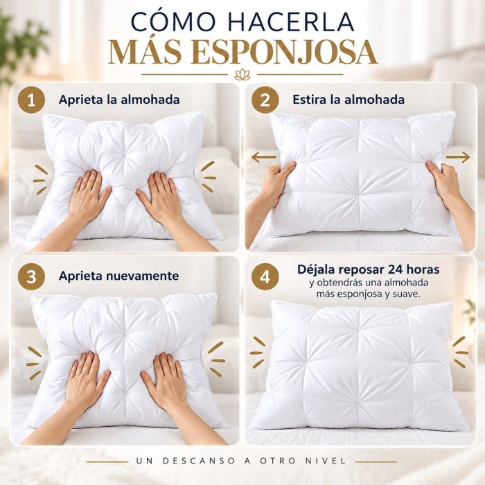 Almohada Premium Calidad Hotel 5 Estrellas