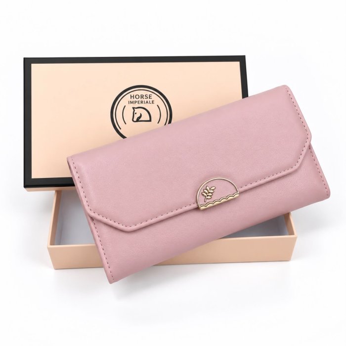 Cartera de Dama con Caja de Presentación 19x3.5x10 cm